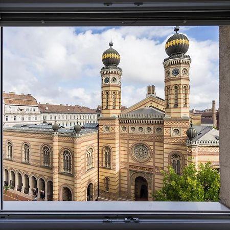Breathless Panorama Synagogue Elegant Attic Free Parking Reservation Needed Budapest Esterno foto