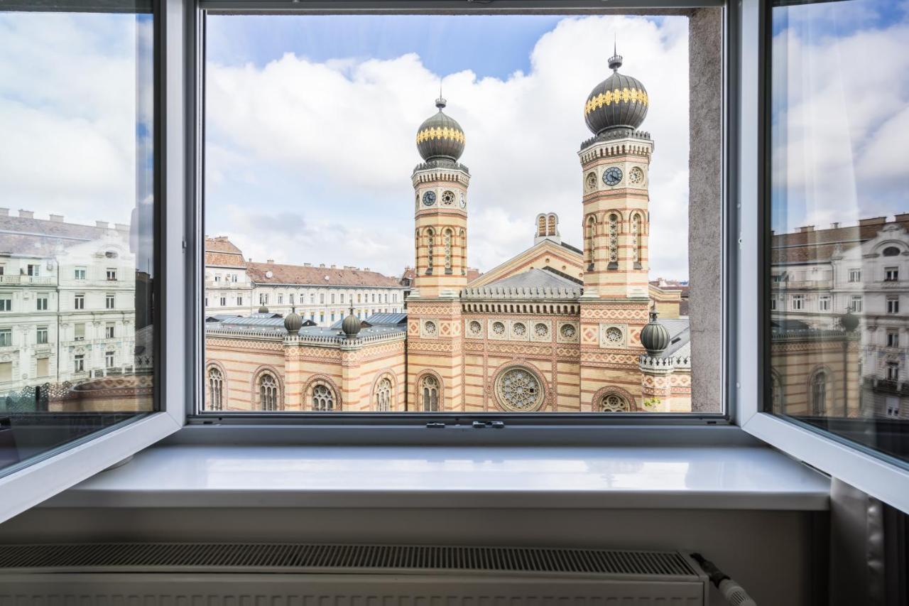 Breathless Panorama Synagogue Elegant Attic Free Parking Reservation Needed Budapest Esterno foto