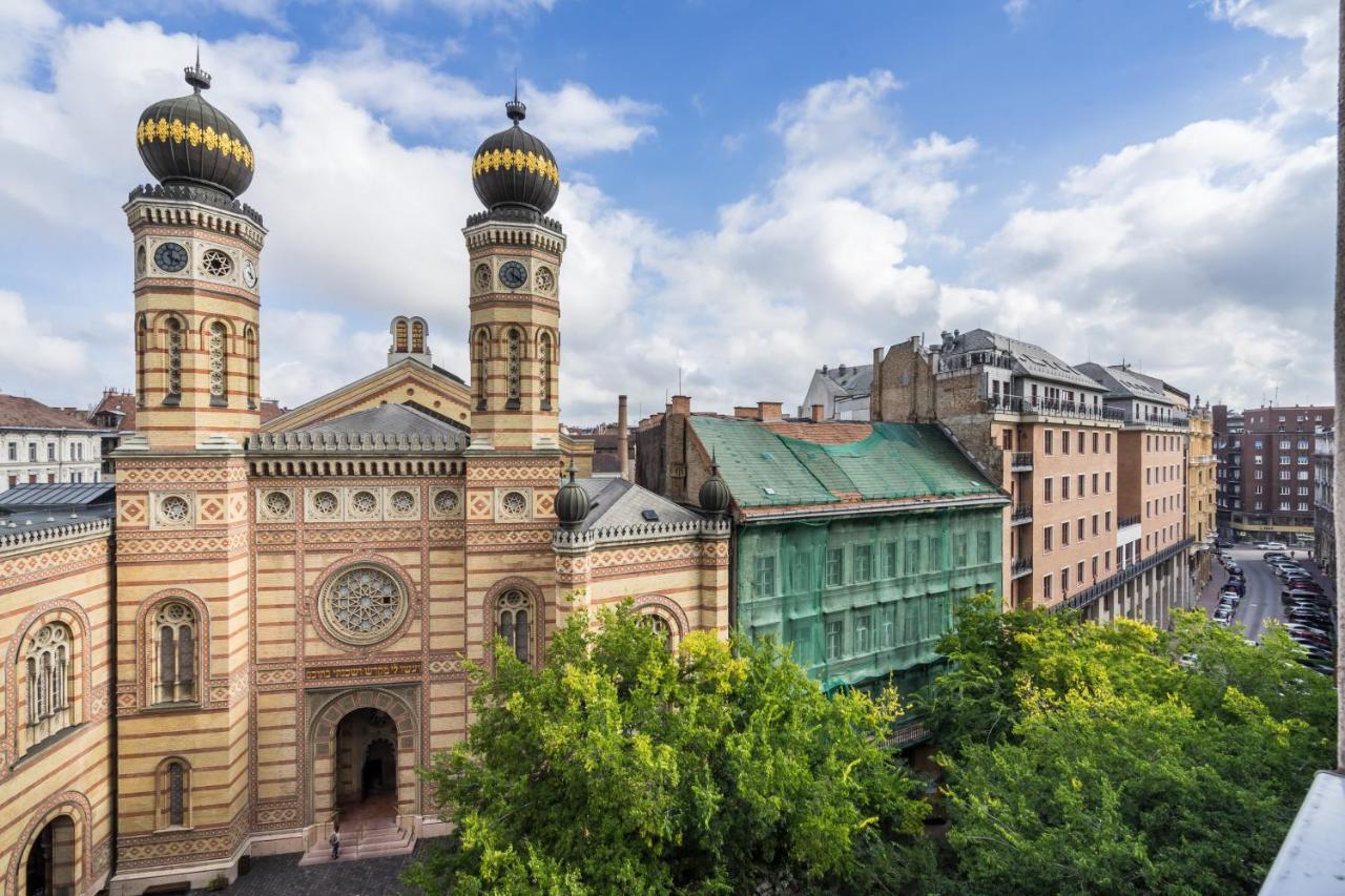 Breathless Panorama Synagogue Elegant Attic Free Parking Reservation Needed Budapest Esterno foto