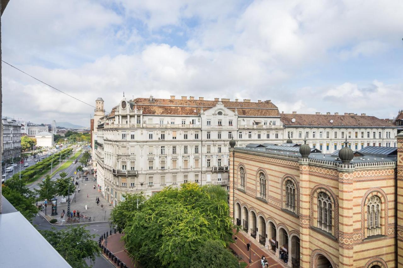 Breathless Panorama Synagogue Elegant Attic Free Parking Reservation Needed Budapest Esterno foto