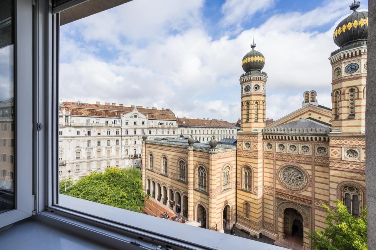 Breathless Panorama Synagogue Elegant Attic Free Parking Reservation Needed Budapest Esterno foto